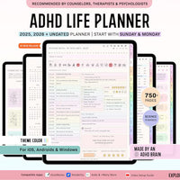 ADHD LIFE PLANNER