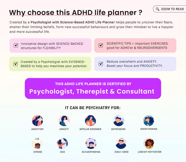 ADHD LIFE PLANNER