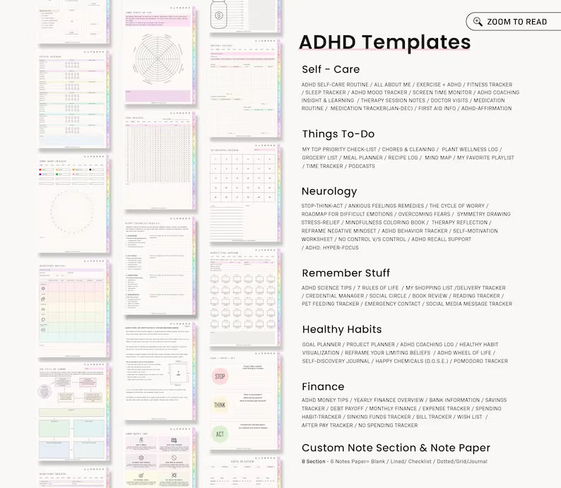 ADHD LIFE PLANNER