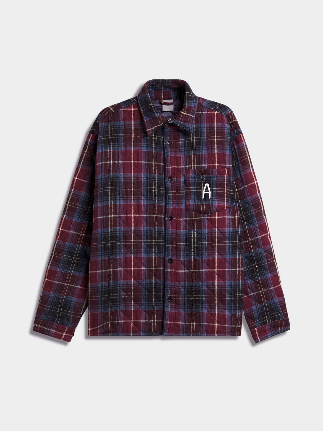Archive Men's Check Burgundy Shacket